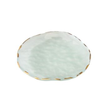 Annieglass Shells Salad Plate