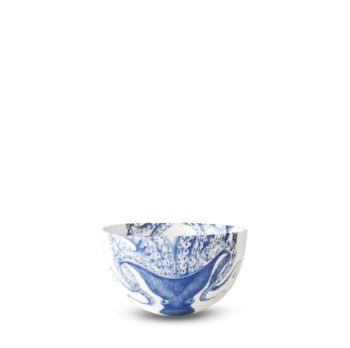 Caskata Blue Lucy Snack Bowl 4"D