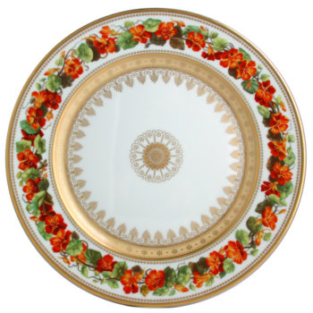 Bernardaud Botanique Dinner plate nasturtium 10.5"