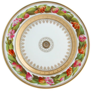 Bernardaud Botanique Dinner plate tulip 10.5"