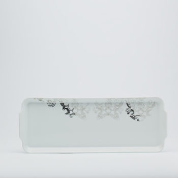 Royal Limoges Boudoir Rectangular Cake Plate
