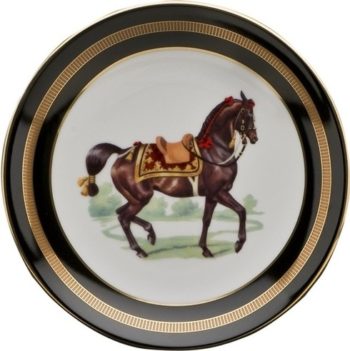 Julie Wear Imperial Horse Bread and Butter Plate 6.5 - Image 2