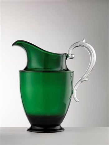 Mario Luca Giusti Federica Green Pitcher 8.5"