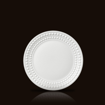 L'Objet Perlee White Charger Plate  12"
