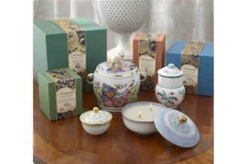 Mottahedeh Green Apple Lace Heirluminare Petite Round Box, 2 oz. - Image 2