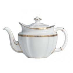 Royal Crown Derby Carlton Gold Large Teapot 43.25 oz