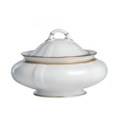 Royal Crown Derby Carlton Gold Covered Vegetable 67.5 oz