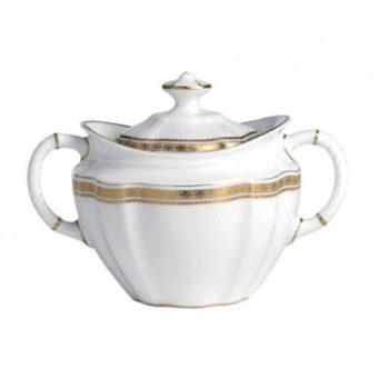 Royal Crown Derby Carlton Gold Sugar Bowl 11.5 oz