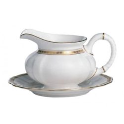 Royal Crown Derby Carlton Gold Sauce Boat Stand Only