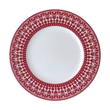 Caskata Casablanca Crimson Dinner Plate 10.75"D