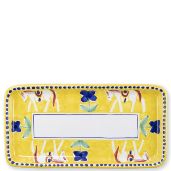 Vietri Campagna Cavallo Rectangular Platter 15.5"L x 8"W