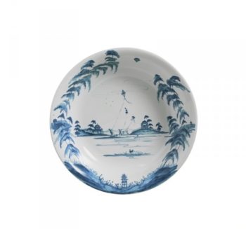 Juliska Country Estate Delft Blue Large Serving Bowl 3.5"H x 13"W - Image 2