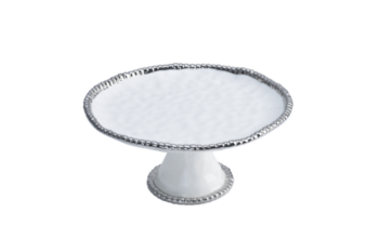 Pampa Bay Salerno Round Cake Stand 11"D x 5"H