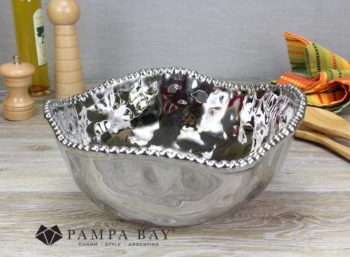 Pampa Bay Verona Large Salad Bowl 10.5"D x 4.5'H