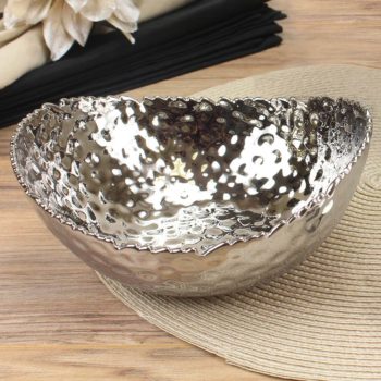 Pampa Bay Millenium Medium Oval Bowl 3.5" H x 6.5" W x 7.5" L