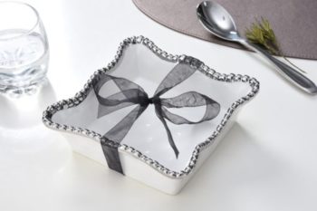 Pampa Bay Salerno Cocktail Napkin Holder 7" x 7" x 2"