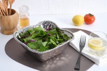 Pampa Bay Verona Medium Square Salad Bowl 8.5" x 3.5"H - Image 3