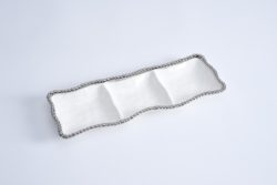 Pampa Bay Salerno 3 Section Serving Piece 15" x 5.25"