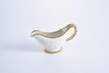 Pampa Bay Golden Salerno Gravy Boat 9" L 3" W 5.5" H