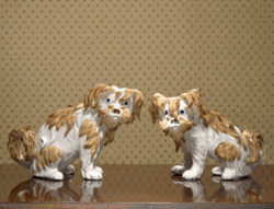 Mottahedeh Chatsworth Terriers, Pair