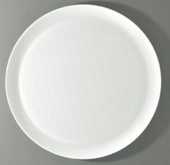 Raynaud Checks Flat Cake Plate 12.2"