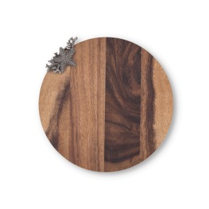 Vagabond House Star Fish Cheese Board 10"D