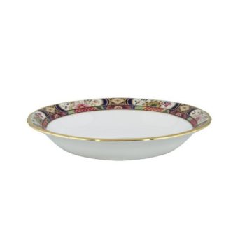 Royal Crown Derby Chelsea Garden Oatmeal/Cereal Bowl 6.5"