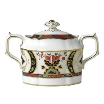 Royal Crown Derby Chelsea Garden Covered Sugar Large 9.5 oz