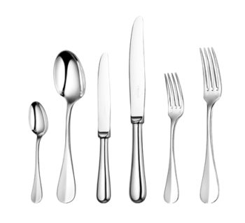 Christofle Fidelio Silver Plated Dessert Fork - Image 2