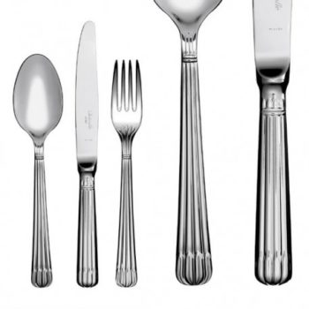 Christofle Osiris Stainless Steel 36-Piece Flatware Set with Chest - For 6 People - Image 2