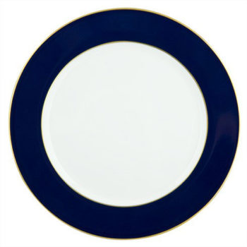 Royal Crown Derby Cobalt Band Service Plate 12"D