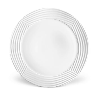 L'Objet Corde White Wide Rim Charger 12.5"D