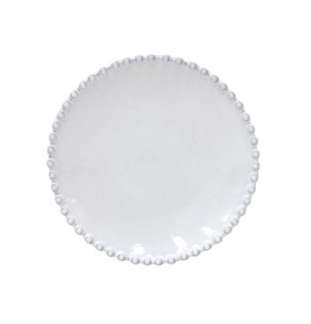 Costa Nova Pearl White Bread Plate 6.75"D