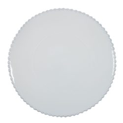 Costa Nova Pearl White Charger Plate 13"D