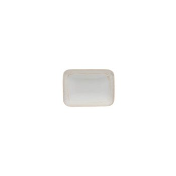 Casafina Taormina Bath - White Soap Dish 5.25'L x 3.75"W