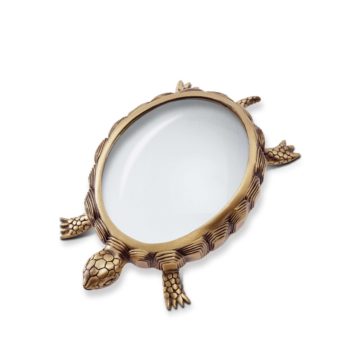 L'Objet Turtle Magnifying Glass 5 L x 3 W x 1 H in