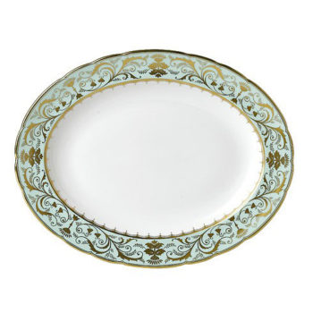 Royal Crown Derby Darley Abbey Large Platter 15"L