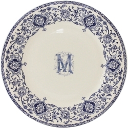 Monogram dinnerware deals