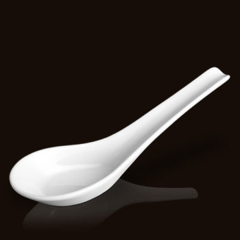 L'Objet Chinese Spoon White 5.5" - Image 2