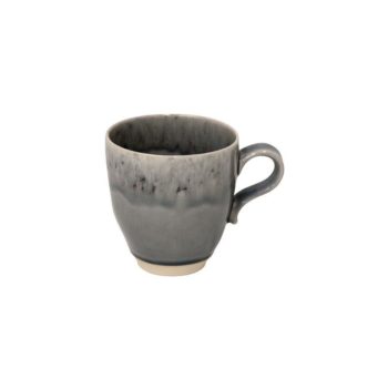 Costa Nova Madeira Gray Mug 4.25"H, 15 oz.
