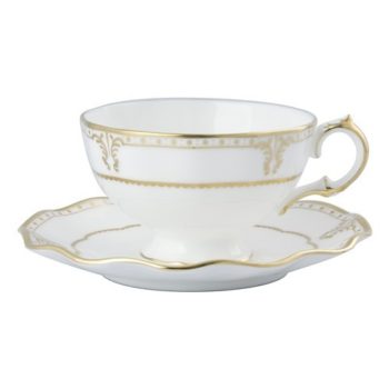 Royal Crown Derby Elizabeth Gold Tea Cup Only 2.6"H