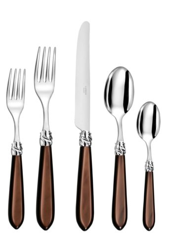 Capdeco Diana Brown 5 Piece Setting