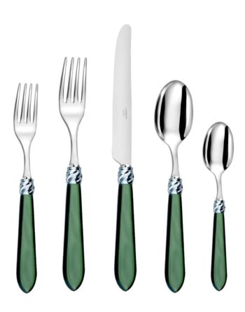 Capdeco Diana Green 5 Piece Setting
