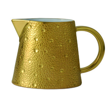 Bernardaud Ecume Gold Creamer 8.5 oz.