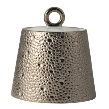 Bernardaud Ecume Platinum Sugar Bowl 8.5 oz.