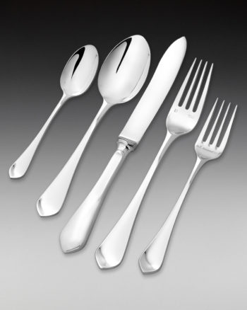 Ercuis Citeaux Silver Plated Salad Serving Fork