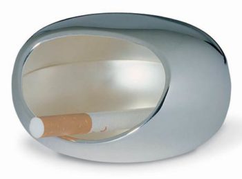 Ercuis Pop Stainless Steel Ashtray 3.54"D