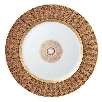 Bernardaud Eventail Dinner plate 10.2"D
