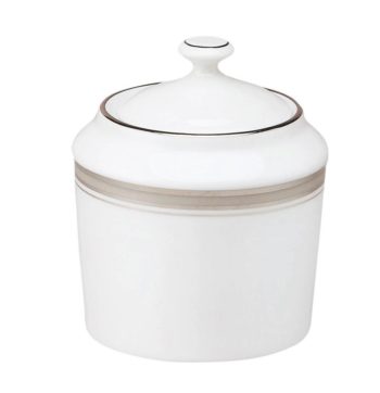 Deshoulieres Excellence Grey Round Sugar Bowl