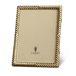 L'Objet Deco Twist 8 x 10" Frame Gold